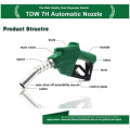 1" diesel nozzle fuel dispenser automatic nozzle for petrol station